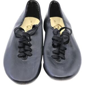 Award Black Ballet Dance Shoes Size 5 Vintage 1990s